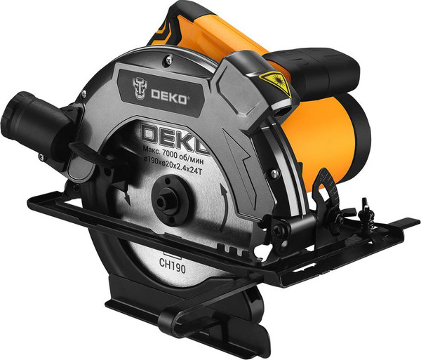 Дисковая пила Deko DKCS1800W Laser / 086-1012
