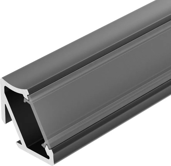 Профиль для светодиодной ленты Arlight ALM-V60-2020 ANOD Black / 026694(1) - фото