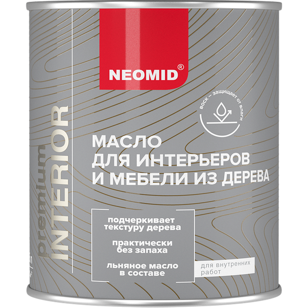 Масло для древесины Neomid Premium Interior - фото