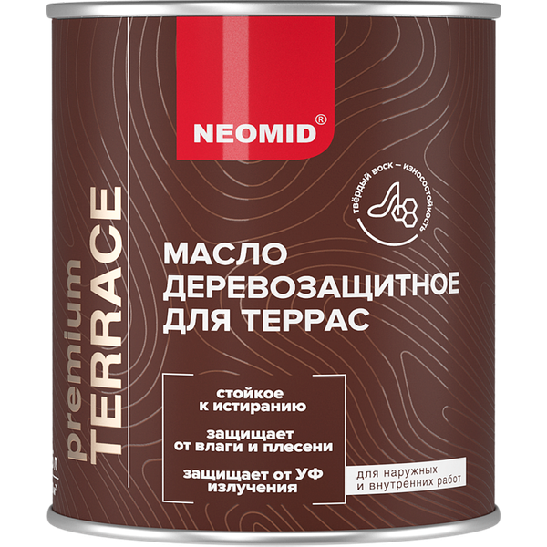 Масло для древесины Neomid Premium Teracce - фото