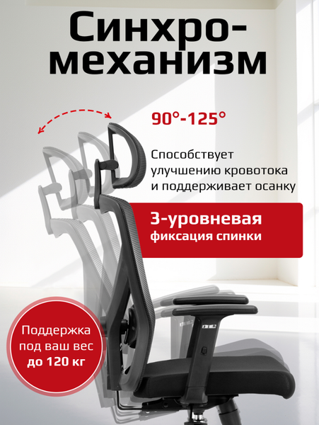 Кресло офисное Evolution ErgoLine 2