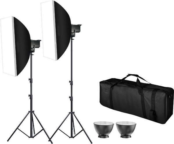 Комплект оборудования для фотостудии Falcon Eyes KeyLight III 2200D SB Kit / 30649 - фото