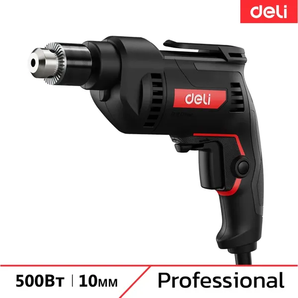 Дрель Deli DE-DZ10-2E