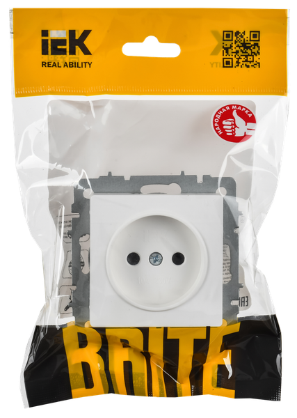 Розетка IEK Brite BR-R10-10-K91
