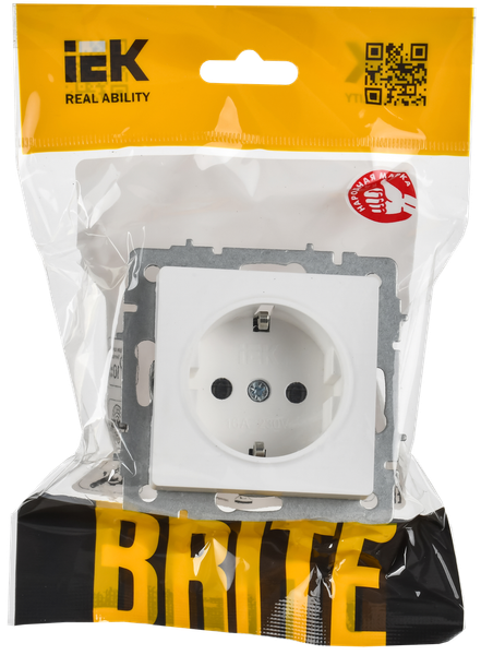 Розетка IEK Brite BR-R11-16-K91