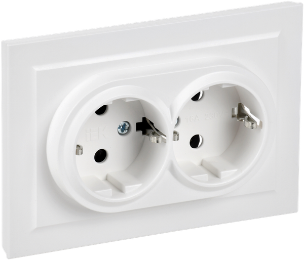 Розетка IEK Brite BR-R21-16-K91-F - фото