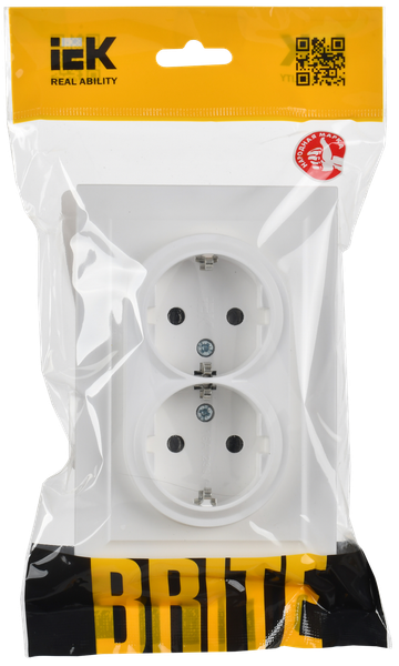 Розетка IEK Brite BR-R21-16-K91-F