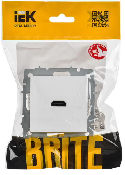 Розетка IEK Brite BR-H10-K91