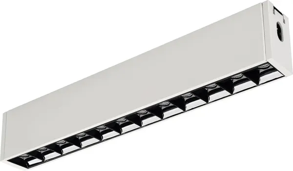 Светильник линейный Arlight CLIP-38-LASER-S330-12W Warm3000 WH 36deg / 029006 - фото