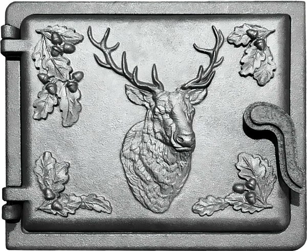 Дверца печная Станкоинструмент ДТ-3 Олень - фото