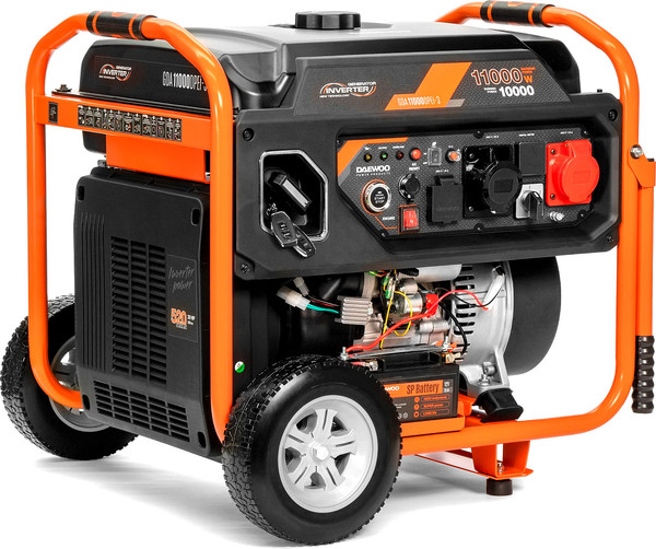 Инверторный генератор Daewoo Power GDA 11000DPEi-3 - фото