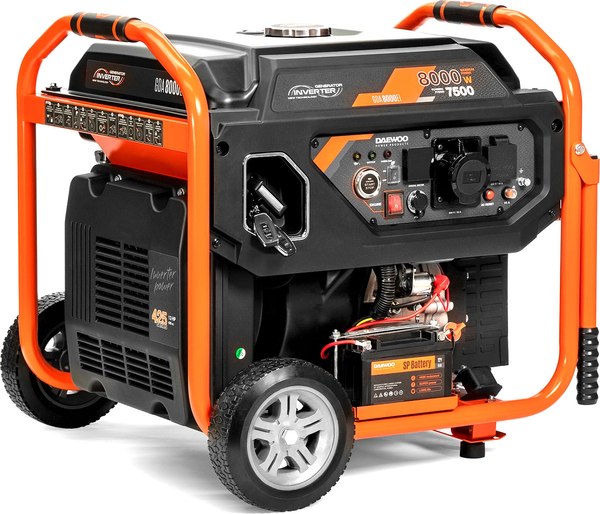 Инверторный генератор Daewoo Power GDA 8000Ei - фото