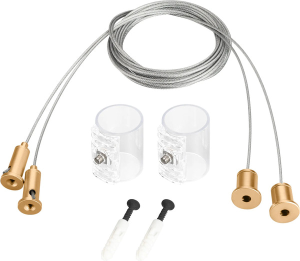 Крепление для светодиодной ленты Arlight MOONLIGHT-HR-LIFT-SIDE-VR-D25 Gold / 048374 - фото