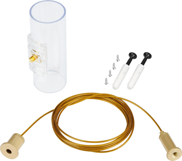 Крепление для светодиодной ленты Arlight MOONLIGHT-HR-LIFT-SIDE-VR-D25-0080 Gold / 048392 - фото