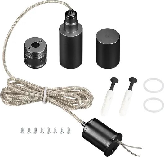 Набор креплений для гибкого неона Arlight MOONLIGHT-VT-LIFT-TOP-D18 Black / 048388 - фото