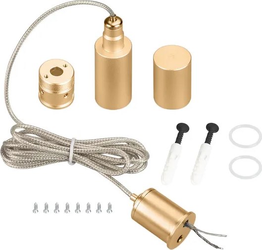 Набор креплений для гибкого неона Arlight MOONLIGHT-VT-LIFT-TOP-D18 Gold / 048389 - фото