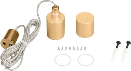 Набор креплений для гибкого неона Arlight MOONLIGHT-VT-LIFT-TOP-D25 Gold / 048381 - фото