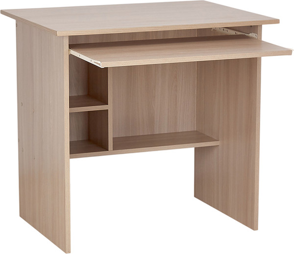 Компьютерный стол Polini Kids Home Vector 111 с выдвижной полкой и нишами / 0002897.179 - фото