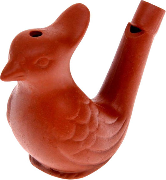 Свистулька Sima-Land Птичка с хохолком / 1231331 - фото