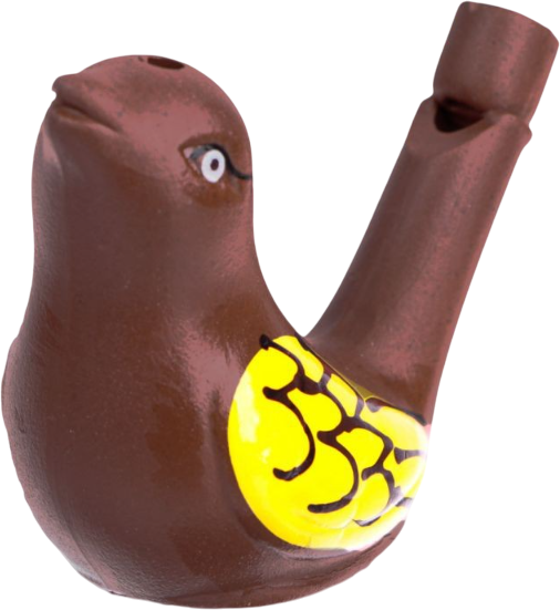 Свистулька Sima-Land Птичка с крылышками / 1550629 - фото