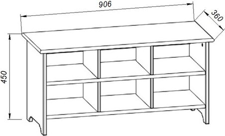 Секция в прихожую ММЦ Вествик