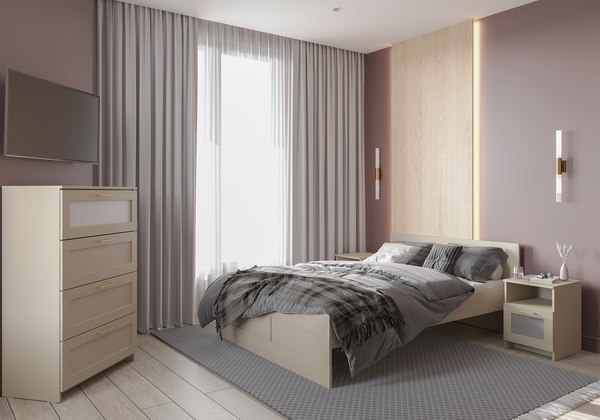 Прикроватная тумба Mio Tesoro Нави 2.15.03.010.19