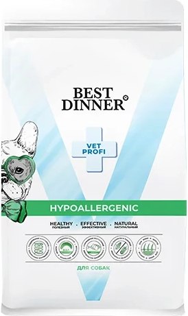 Сухой ветеринарный корм для собак Best Dinner Vet Profi Hypoallergenic - фото