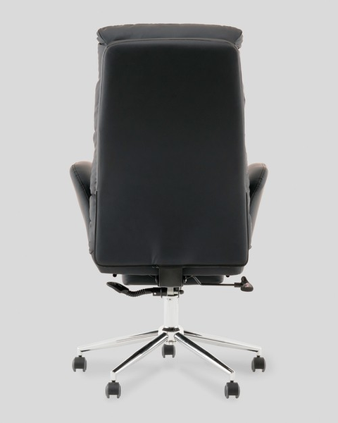 Кресло офисное TopChairs Solid с оттоманкой / DD-004-OT