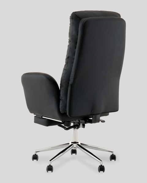 Кресло офисное TopChairs Solid с оттоманкой / DD-004-OT