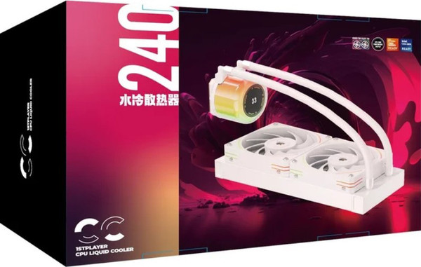 Кулер для процессора 1stPlayer CC 240 / CC-240-WH