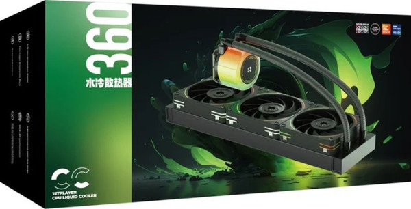 Кулер для процессора 1stPlayer CC 360 / CC-360-BK