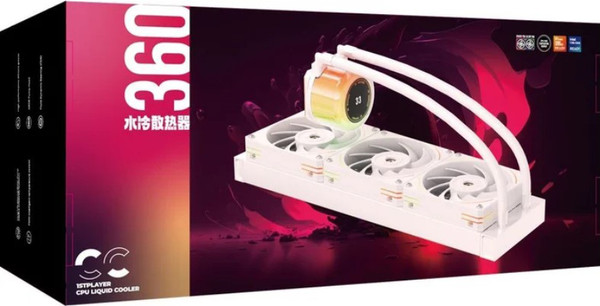 Кулер для процессора 1stPlayer CC 360 / CC-360-WH