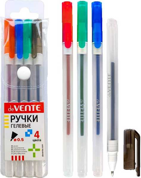 Набор гелевых ручек deVente Hit / 5051372 - фото