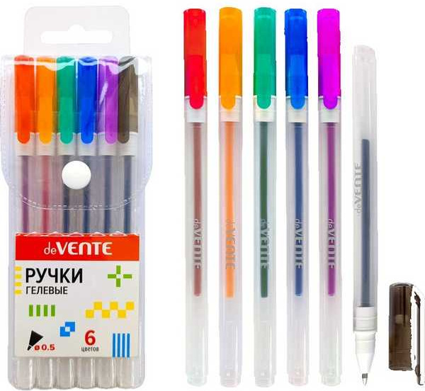 Набор гелевых ручек deVente Hit / 5051373 - фото