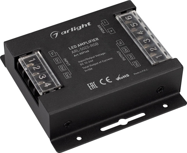 Усилитель сигнала для светодиодной ленты Arlight ARL-5022-RGB / 027140 - фото
