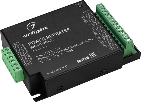 Усилитель сигнала для светодиодной ленты Arlight SMART-MULTI / 027124 - фото