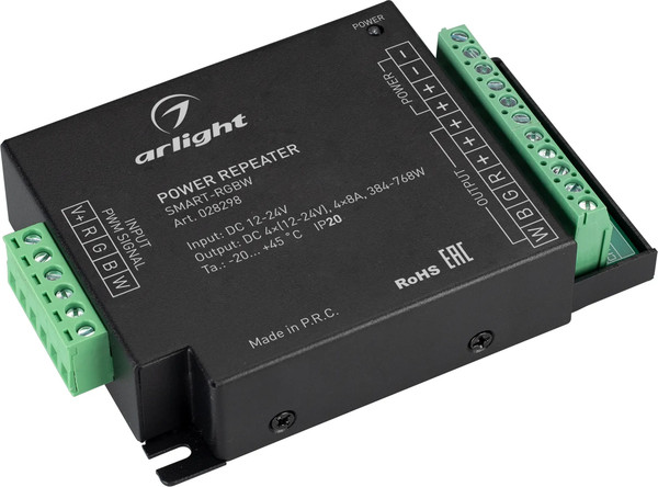 Усилитель сигнала для светодиодной ленты Arlight SMART-RGBW / 028298 - фото