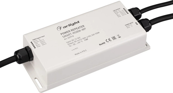 Усилитель сигнала для светодиодной ленты Arlight SMART-RGBW-WP / 029918 - фото