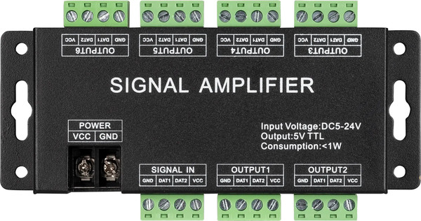 Усилитель сигнала для светодиодной ленты Arlight LN-SPI-6CH / 033094