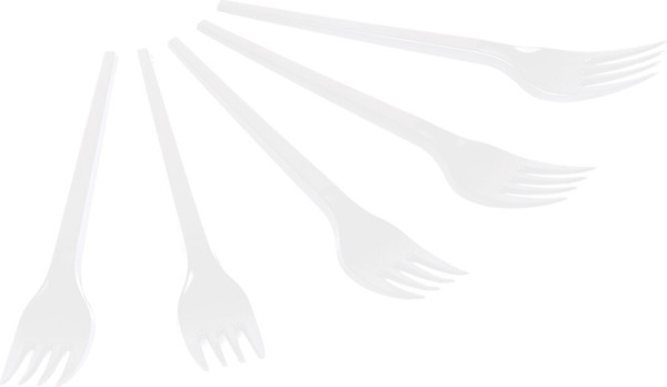 Набор одноразовых вилок Laima 603078 - фото