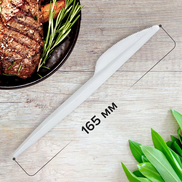 Набор одноразовых ножей Laima 603080