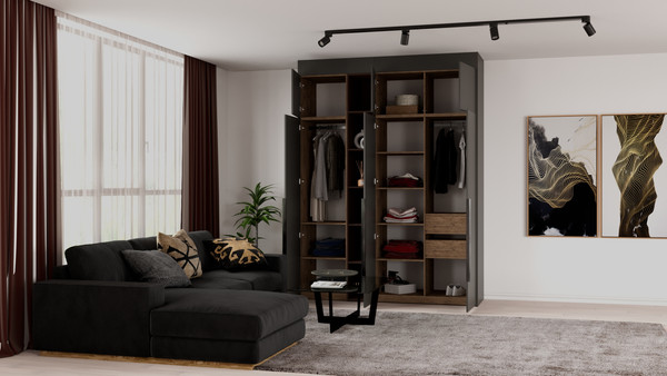 Шкаф Рэйгрупп S274-В7-2-WKW В7-2