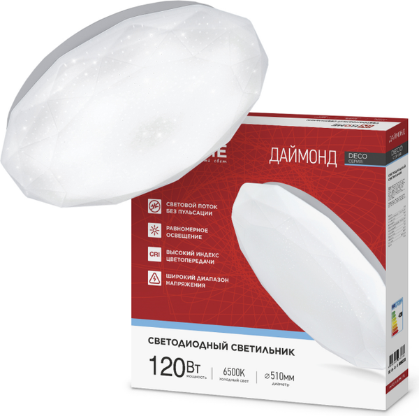 Потолочный светильник INhome Deco Даймонд / 4690612062242