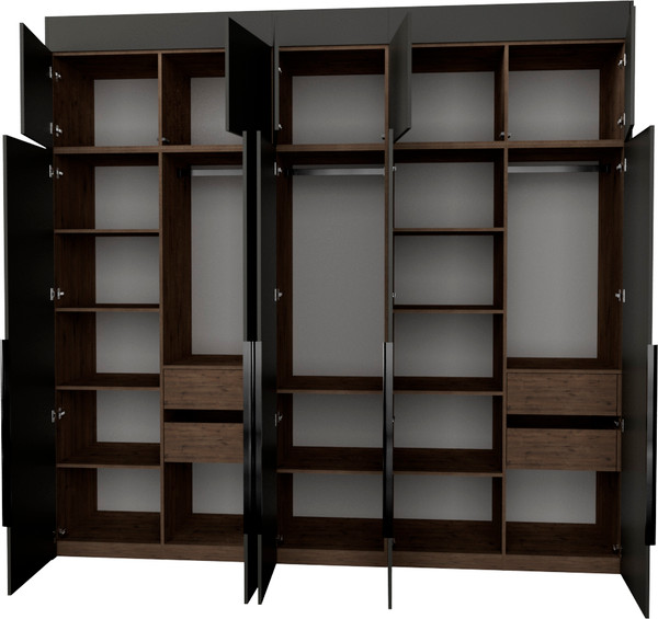 Шкаф Рэйгрупп S274-В12-3-WK В12-3