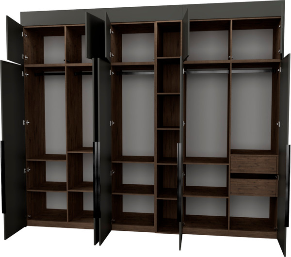 Шкаф Рэйгрупп S274-В13-2-WKW В13-2