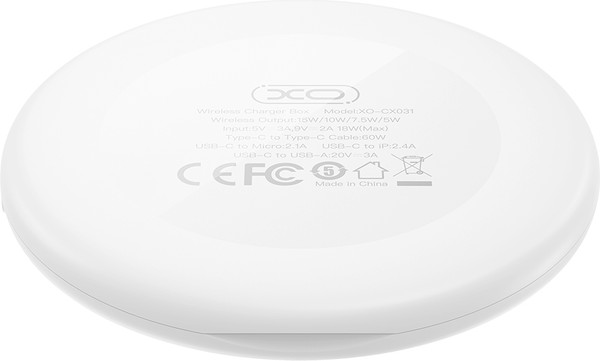 Зарядное устройство беспроводное XO CX031 15W органайзер - фото