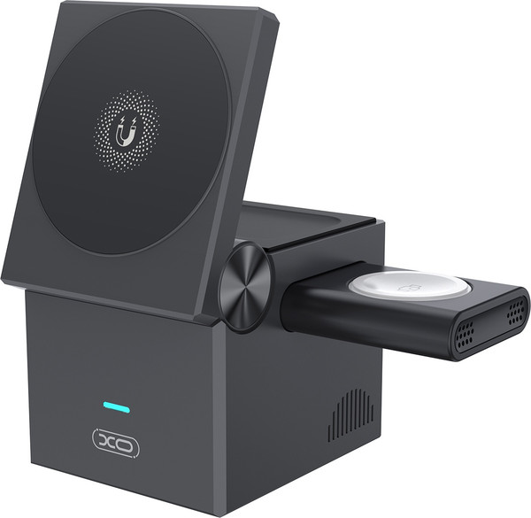 Зарядное устройство беспроводное XO 3в1 CX027 - фото