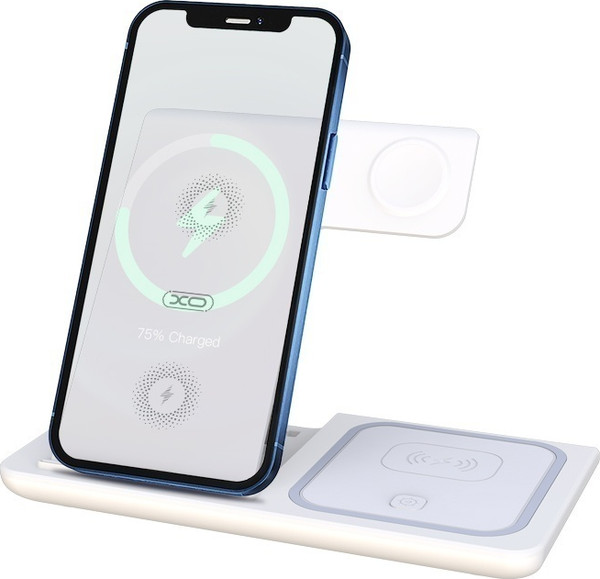 Зарядное устройство беспроводное XO 3в1 WX023