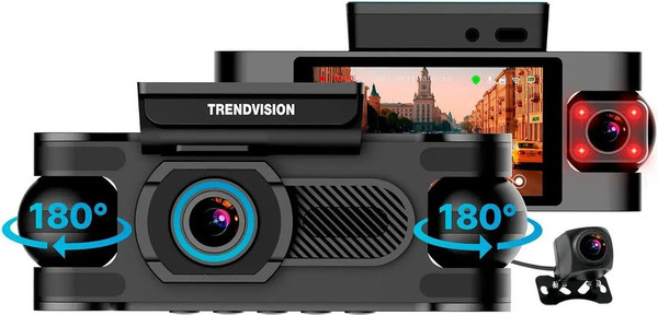 Автомобильный видеорегистратор TrendVision Proof 360 GPS