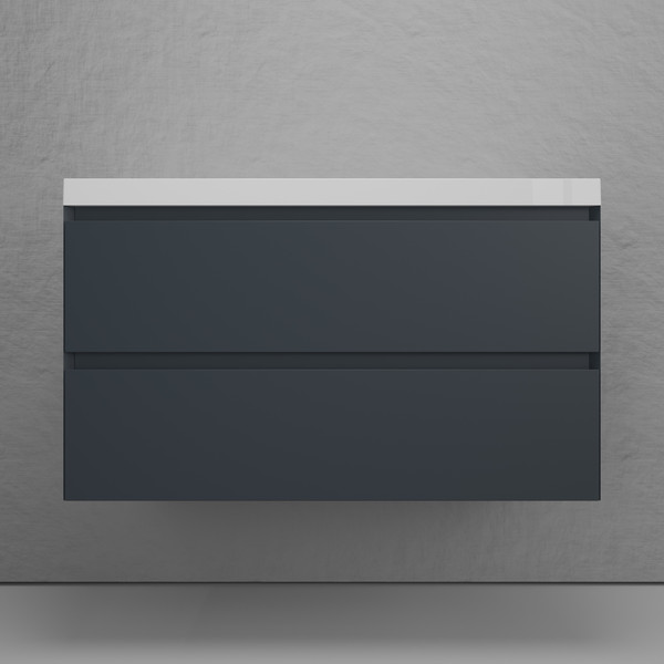 Тумба под умывальник Symbolite Манхэттен 100 Plus 2 ящика